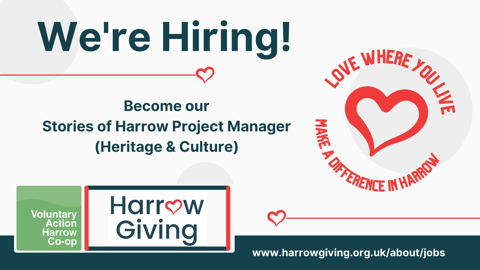 Jobs Harrow Giving