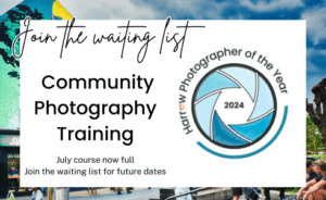Photography training waiting list