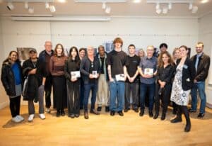 Group at awards evening