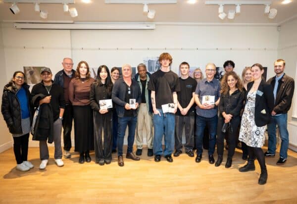 Group at awards evening
