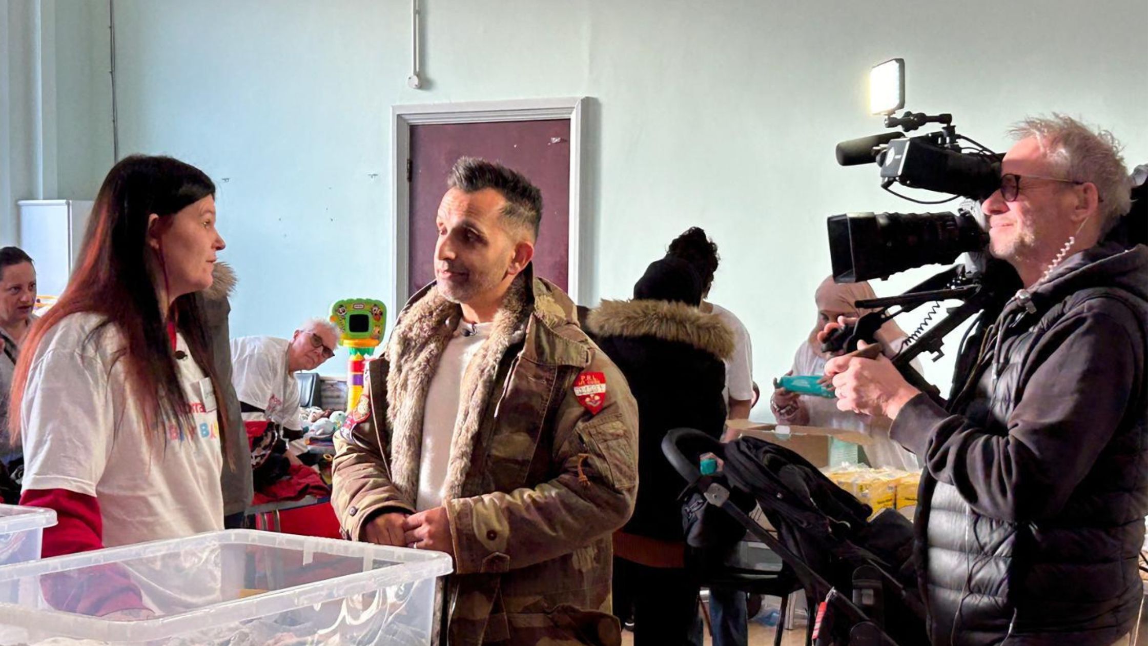 Filming at Families in Action